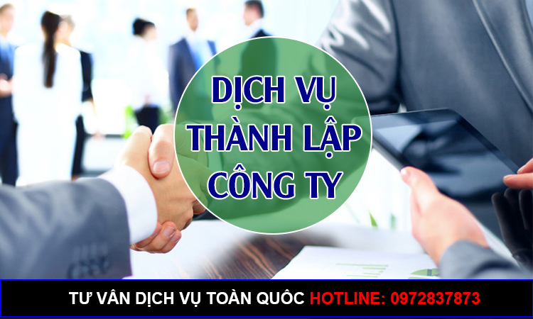 dịch vụ thành lập công ty